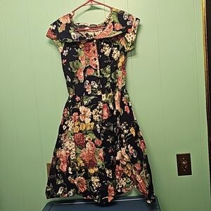 Vintage IMPROMPTU floral dress